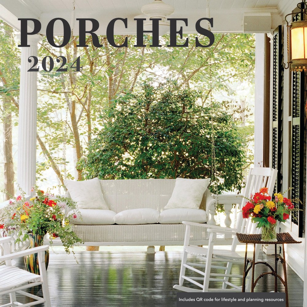 2024 Porches Wall Calendar Durham Christian Bookstore Since 1985